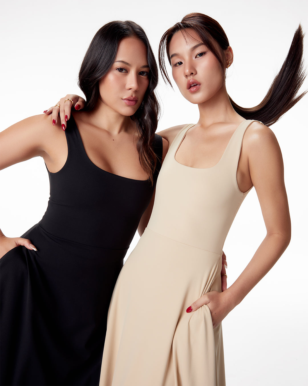 A Flared Basic Dress