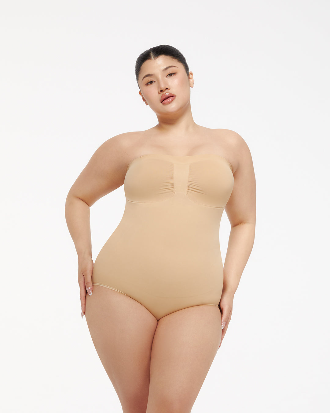 Contour Sculpt Strapless Brief Bodysuit