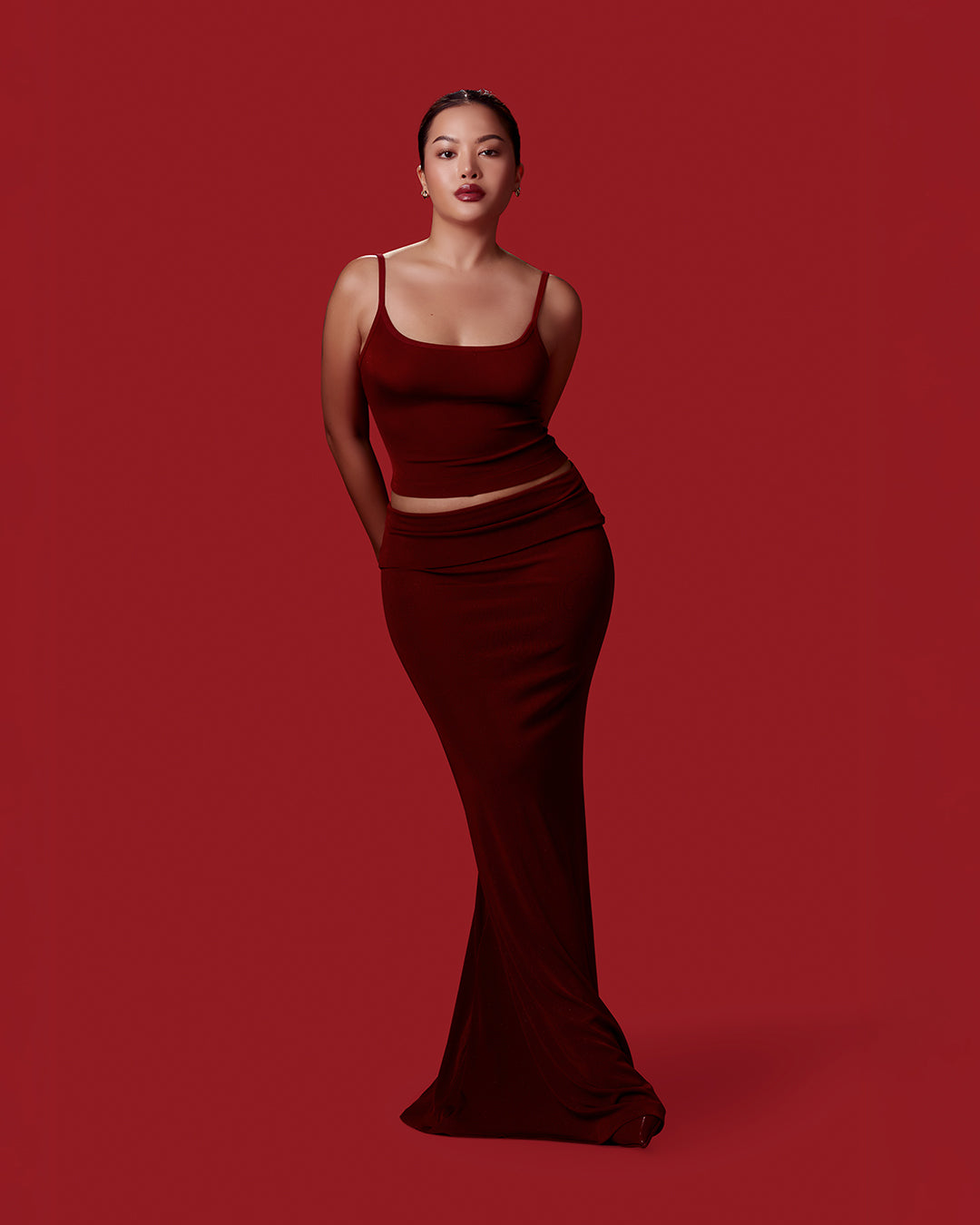 Fold the Waist Sparkle Skirt